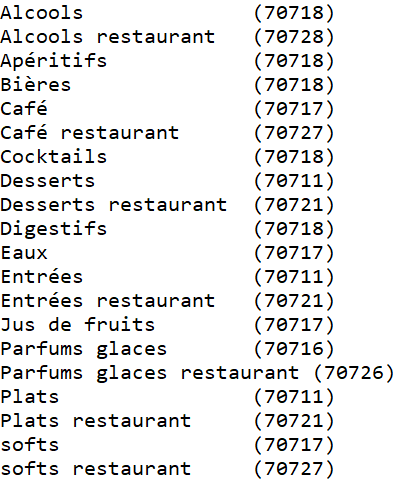 exemple de paramétrage de compte