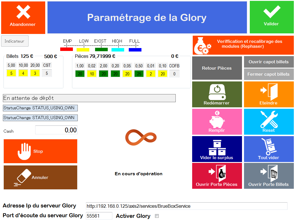 Glory Zatyoo configuration
