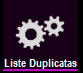 bouton de paramètre entête